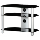 Тумба под телевизор Sonorous NEO 370 B SLV